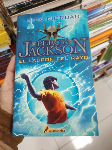 Libro Percy Jackson El Ladrón Del Rayo - Rick Riordan