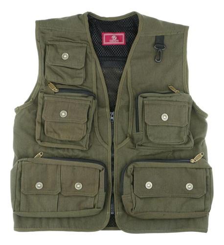 Chaqueta Fotográfica Army Green Xxl