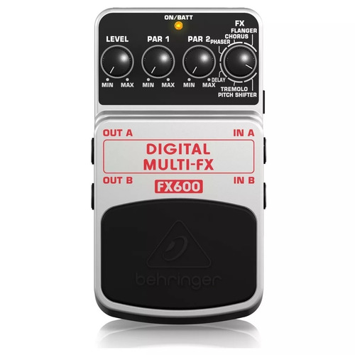 Pedal Multiefectos Digital Estéreo Behringer Fx600