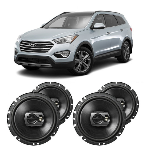 Alto Falante Hyundai Santa Fé 2014 A 2016 Pioneer 200w