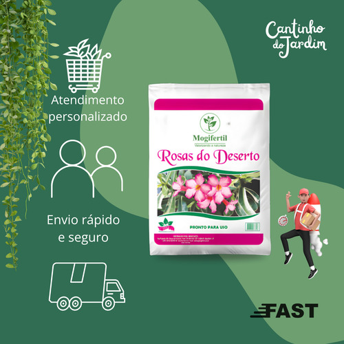 Substrato Para Rosas Do Deserto 5kg - Drenagem E Aeração