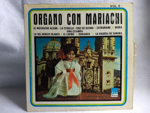 Lp Órgano Con Mariachi Vol. 9