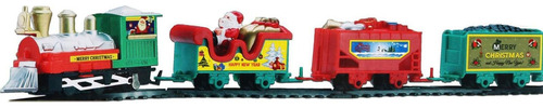 1 Tren De Juguete Navideño Con Vagones