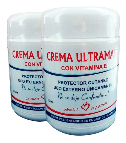 Crema Ultramar Con Vitamina E. Pote X 55 - g a $122