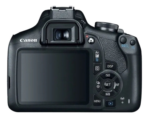 Canon EOS Rebel Kit T7 18-55mm III DSLR color negro