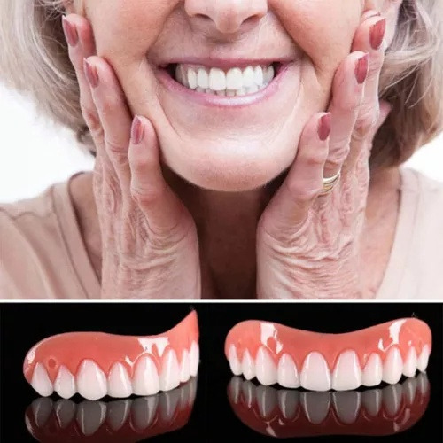 Carillas Superiores E Inferiores De Silicona Para Dientes Pe