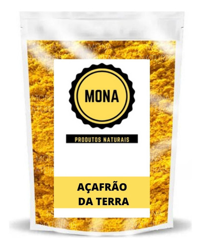 Açafrão Da Terra (curcuma) 250g - Naturais Mona