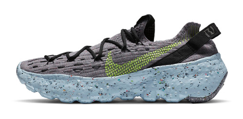 Zapatillas Nike Space Hippie 04 Grey Volt Cz6398-001   