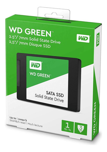 Wds480g2g0a - Disco Duro Interno Para Pc, Ssd Ws Green 480gb