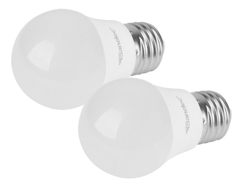 Foco Led 3w Luz Cálida 25 W De Potencia Alta Gama Sanelec Color De La Luz Blanco Cálido