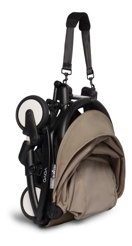Cochecito de paseo Babyzen Yoyo² +6 2020 taupe con chasis color negro