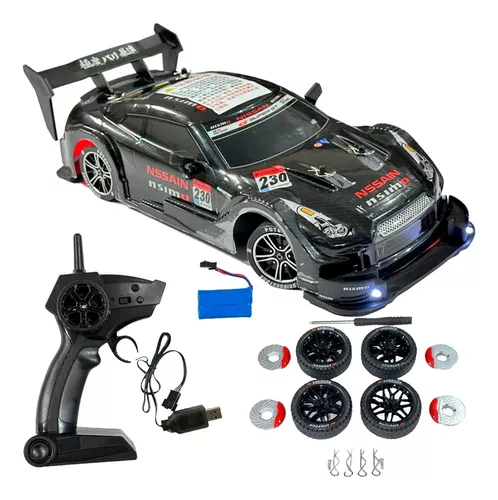 Carro Corrida Controle Remoto Drift 4x4 Gtrb