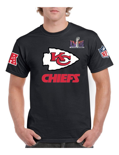 Playera Super Bowl Lviii 2024 Sf 49ers Vs Kc Chiefs Dama Y C