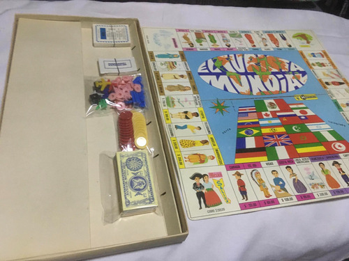 Juego De Mesa Turista Mundial Montecarlo Retro / Detalles (Usado)