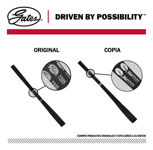 Correa De Tiempo Mazda Bt50 2.2 2010 Gates