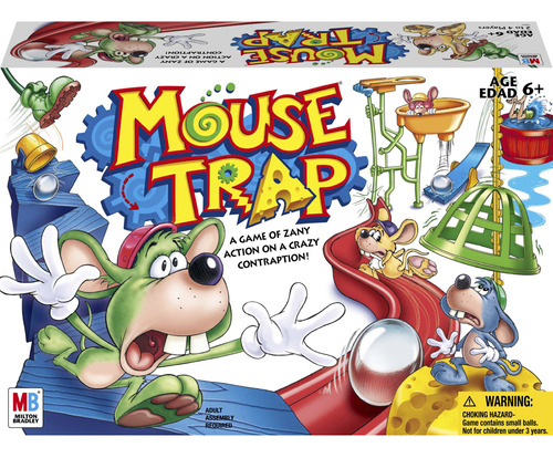 Juego De Mesa Mouse Trap Niños De 6 Años Adelante (ex...