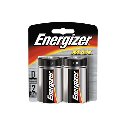 Pila Bateria Alcalina Energizer Max D Blister X2 Unidades