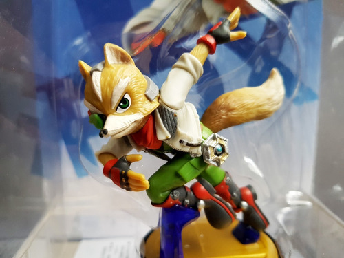 Figura Amiibo Fox Starfox Super Smash Bros