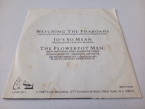 The Flowerpot Men Sencillo 7'' - Watching The Pharoahs - Imp (Usado)