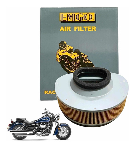 Filtro Aire Kawasaki Vulcan Vn1600 2003-08 Taiwan