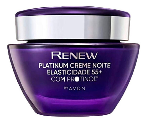 Avon Renew Platinum Noite 55+ Creme Anti Idade 50g
