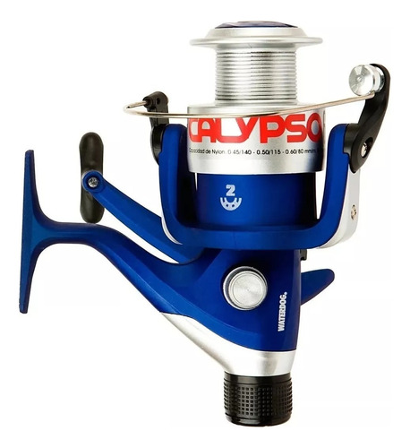 Reel Waterdog Calypso 502 2 Rulemanes Freno Trasero Variada