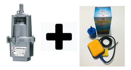 Imagem 1 de 9 de Kit Bomba Submersa Sapo Anauger 5g 320w + Chave Bóia