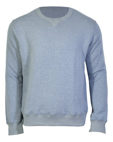 Buzo Salomon Logo Crewneck Mid Hombre Mid Grey Heather