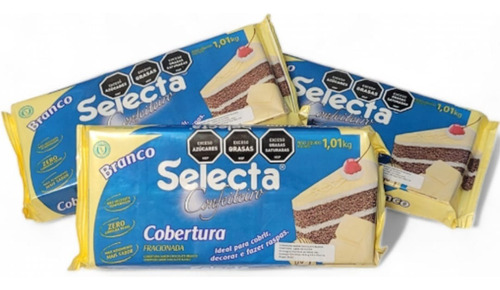 Cobertura Selecta Confiteiro Chocolate Barra 