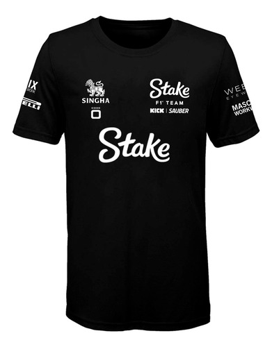 Remera Algodon Formula 1 (022) Stake F1 Team