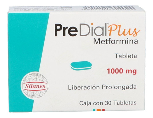 Pre Dial Plus 1000 Mg Caja Con 30 Tabletas