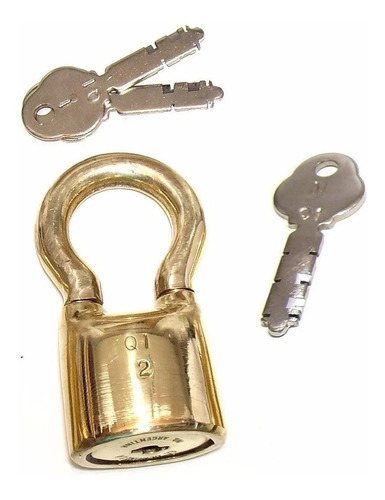 Imagen 5 de 10 de 6 X Candado Bronce Tranquera El Centinela 227 Llave Maestra