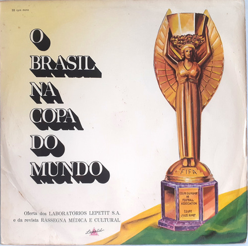 O Brasil Na Copa Do Mundo 1970 Lp Narração