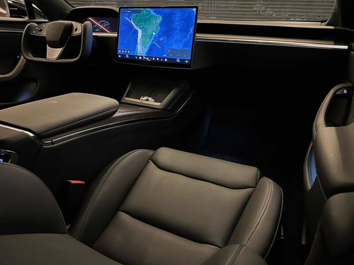 Imagem 10 de 15 de Tesla Model S Plaid 2022 1.500km Com Teto Solar Eletrico Top