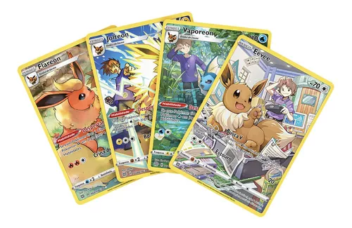 Kit Cartas Pokémon eeveelutions, Ofertas