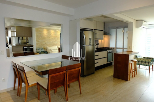 Imagem 1 de 11 de Apartamento No Brooklin Com 70m² Com 1dormitório 1 Suite 1 Vaga - Br25004