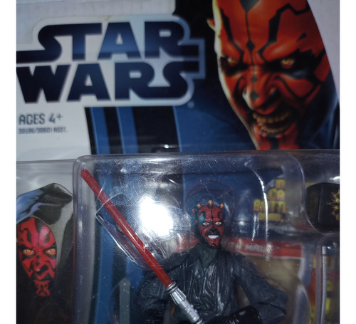 Star Wars Darth Maul 3-d Discover The Force 2-12 Hasbro 