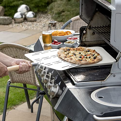 Hans Grill Pizza Stone Pro Xl Baking Stone For Pizzas U...