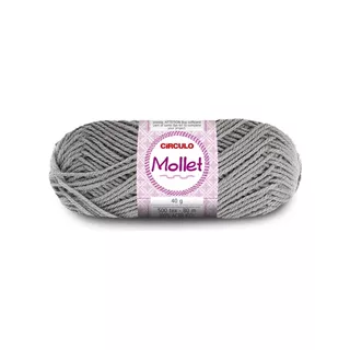 Kit 10 Unidades Lã Mollet 40g 100%acrílico Várias Cores Disp