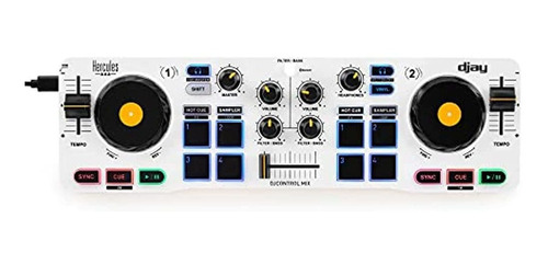 Controlador Dj Inalámbrico Bluetooth Hercules Djcontrol