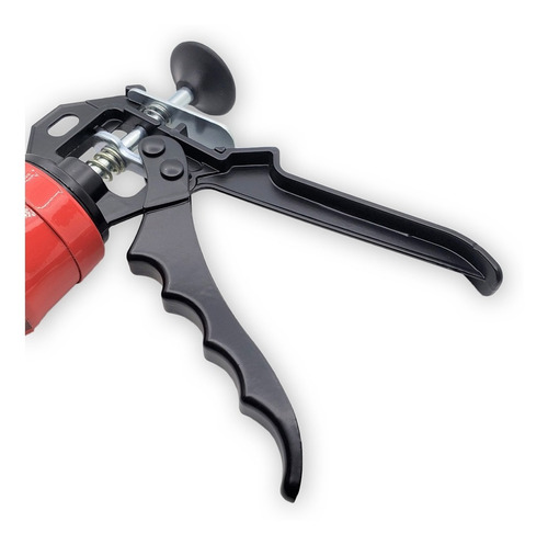 Imagen 3 de 7 de Pistola Aplicadora Para Cartuchos De Silicona Con Cremallera Zeex