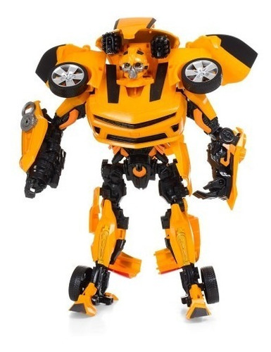 Figura Transformer Bumble Bee Luz Convertible Auto 40cm