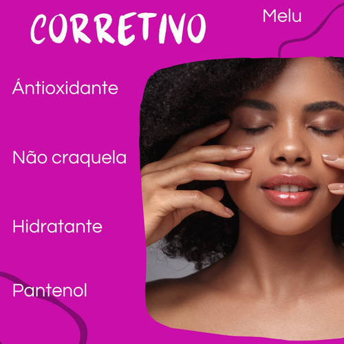Corretivo Líquido Facial Melu By Ruby Rose Cor Chocolate 05