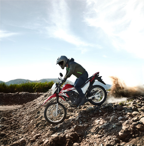 Moto Honda Xr 190l 2024 Rojo