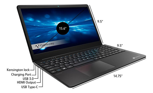 Notebook Gateway / 15,6´ / I3-1115g4 / Ram 8gb / Ssd 256gb (Reacondicionado)