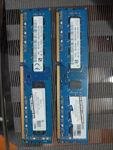 Memoria Ram Ddr3 8gb (4gb X 2) Sk Hynix Pc3-12800 1600mhz