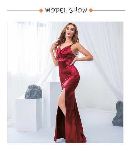 Vestido De Fiesta Largo, Super Sexy. Productos Premium