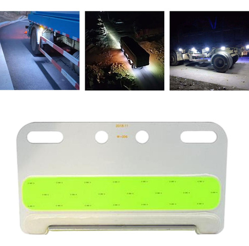 For 2 Luz Led De Posición Lateral De 24v/impermeable/base De