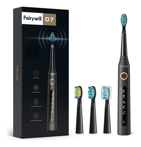 Capillo De Dientes Electrico Fairywill Sonico Ipx7 Ce 5modos