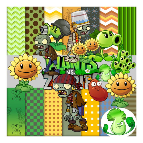 Kit Digital Plantas Vs Zombies